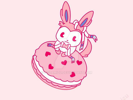 Sylveon macaron