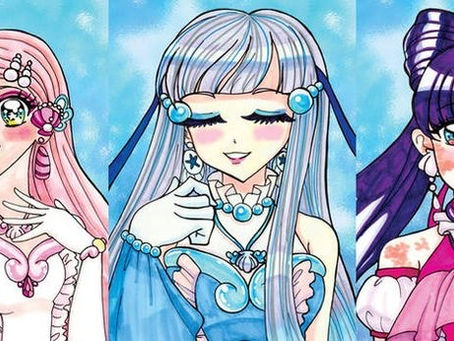Mermaid Melody OC portraits mural