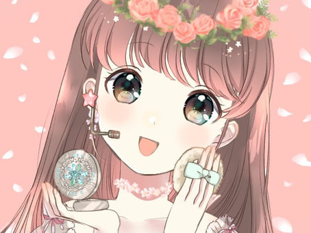 Pretty flower idol