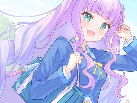 School girl Ellee