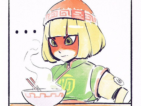Why am I staring at my ramen like that?