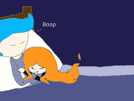 He loves seeing her pretty face