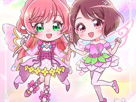 Nodoka and Mashiro fairies