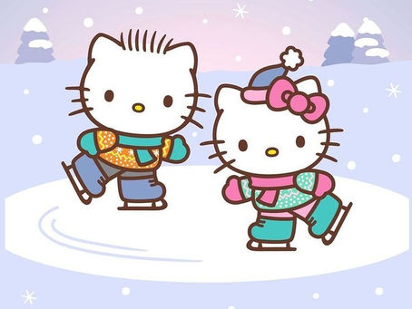 Ice skating romance