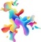 Abstract Splash