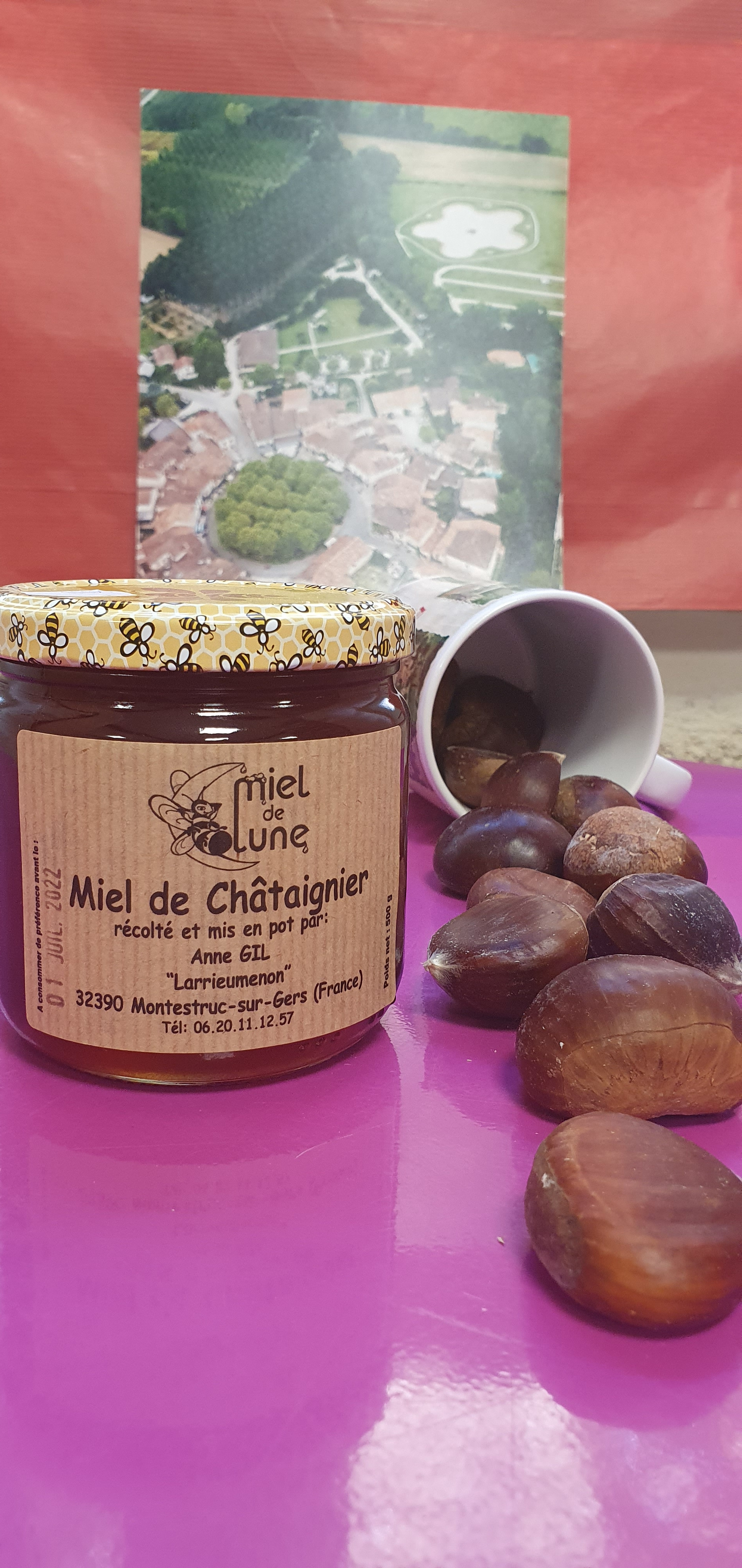 Miel de châtaigner 500g