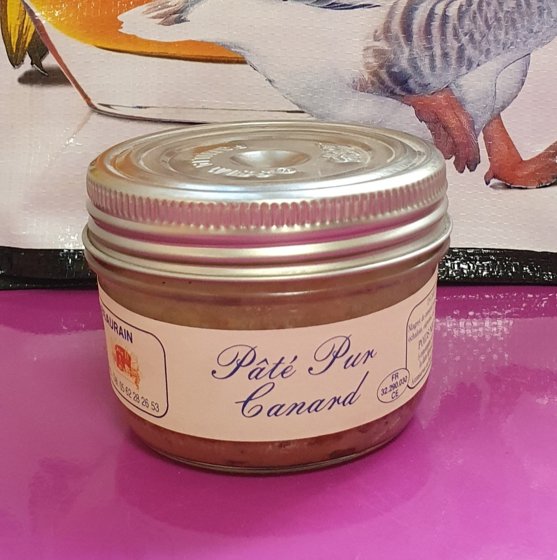 Pâté pur canard 300g