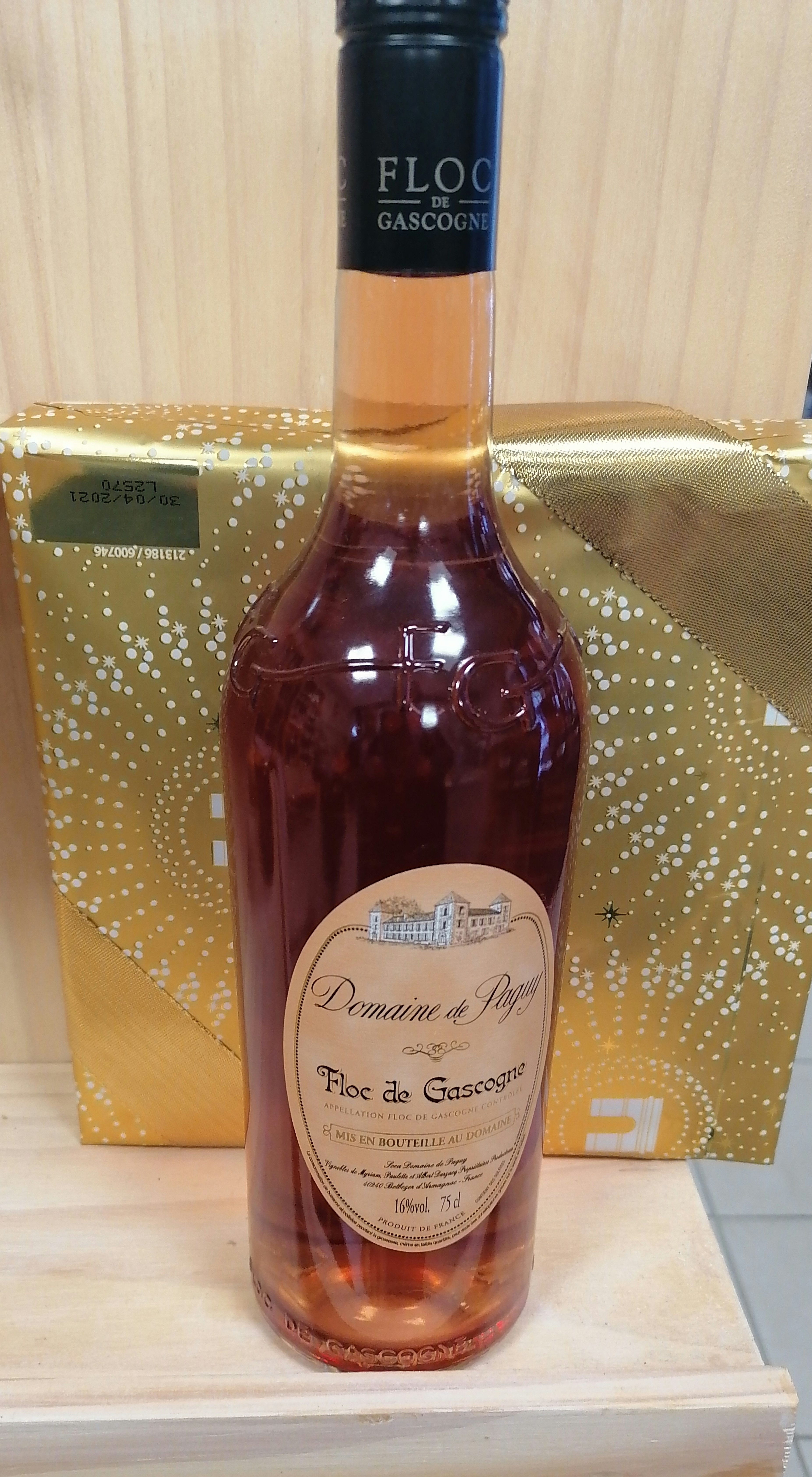 Floc rose domaine de paguy