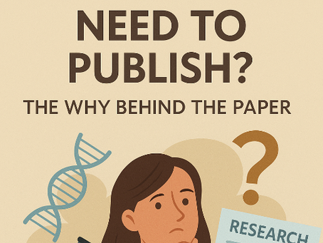 Do you even need to publish? The why behind the paper
