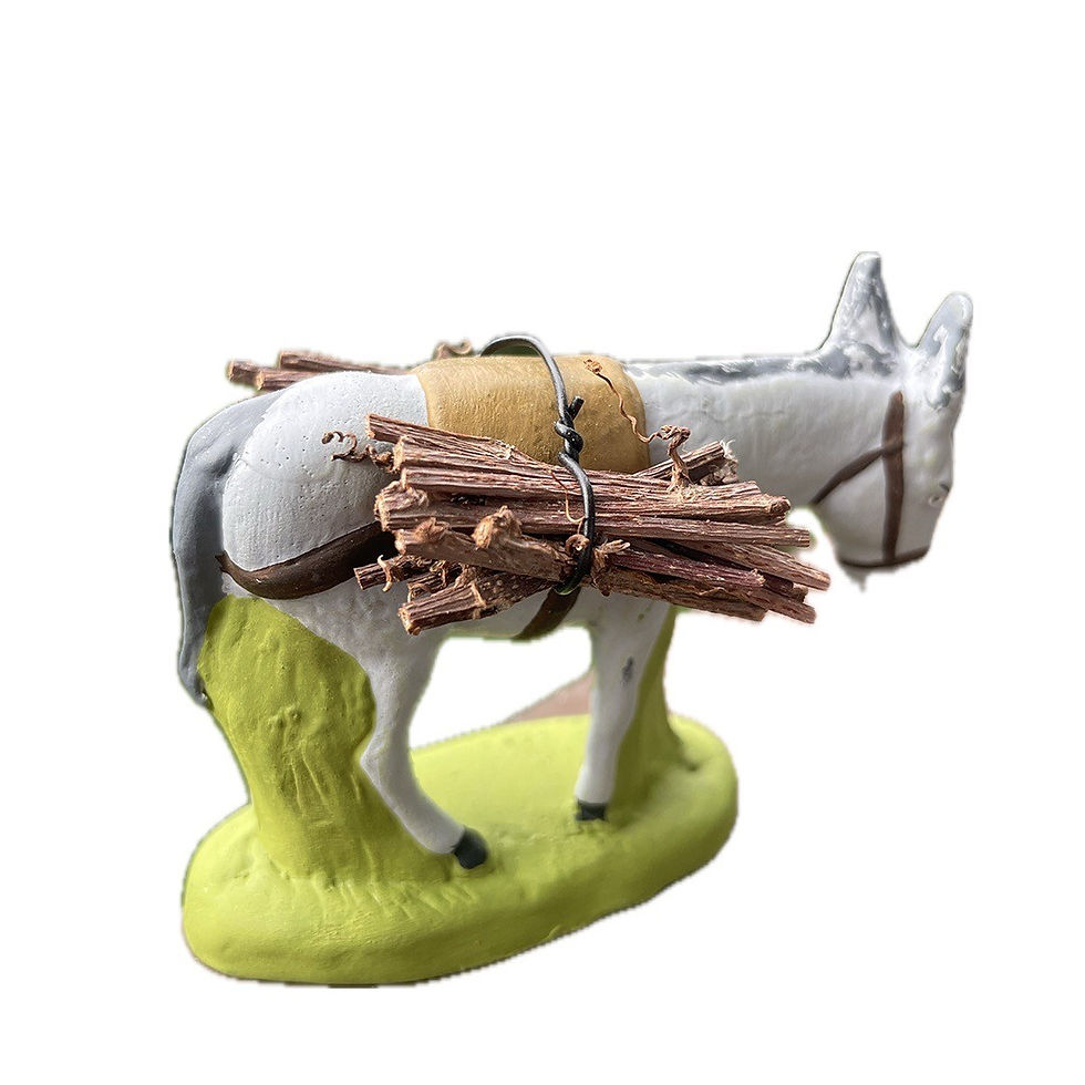 Miniature : L’âne aux fagots