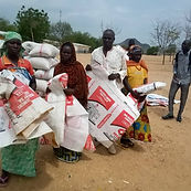 Nuevos repartos en el campo de refugiados