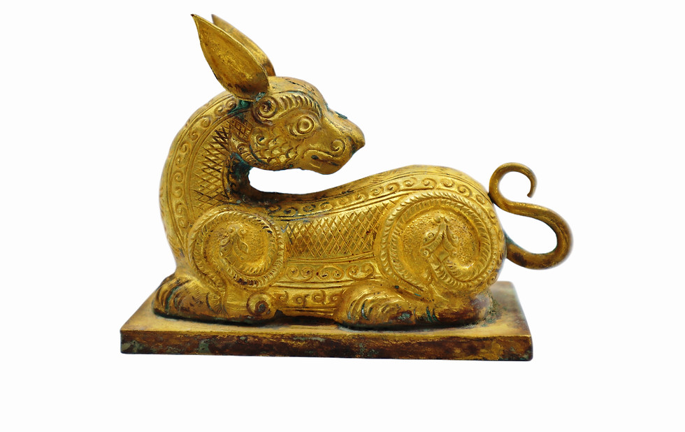 Chinese bronze sculpture ming tang dynasty