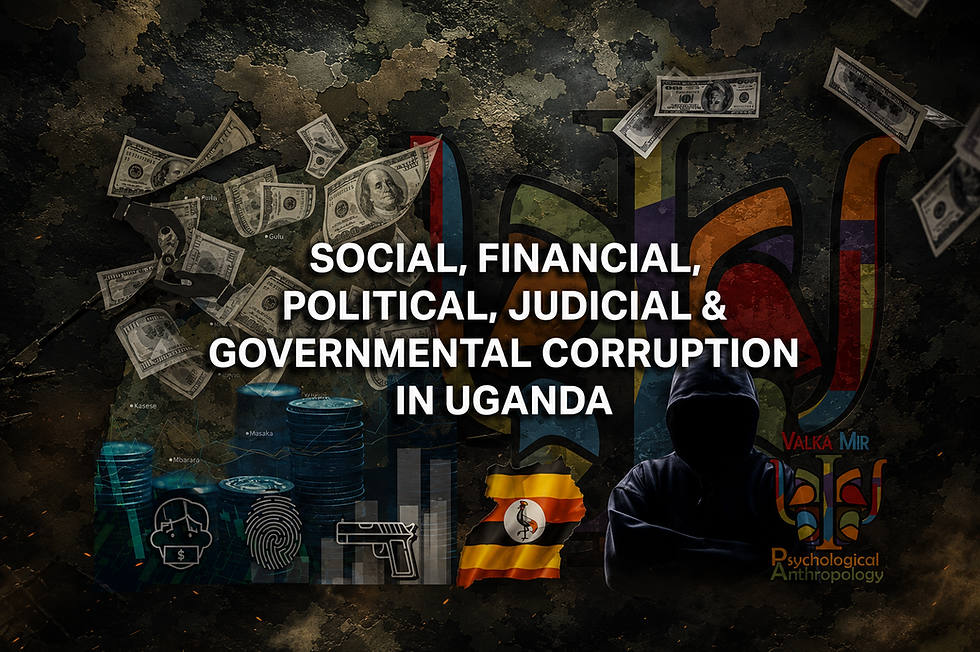 Social, Financial, Political, Judicial, & Governmental Corruption in Uganda