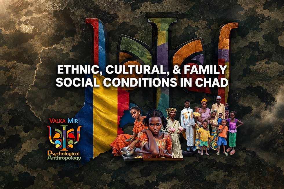 Ethnic, Cultural, & Family Social Conditions in Chad.