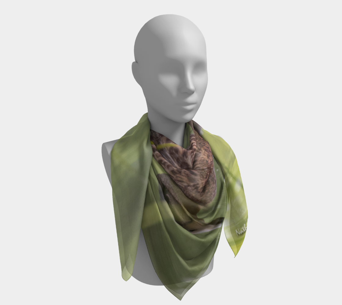 Foulard en soie ¨Solitude¨