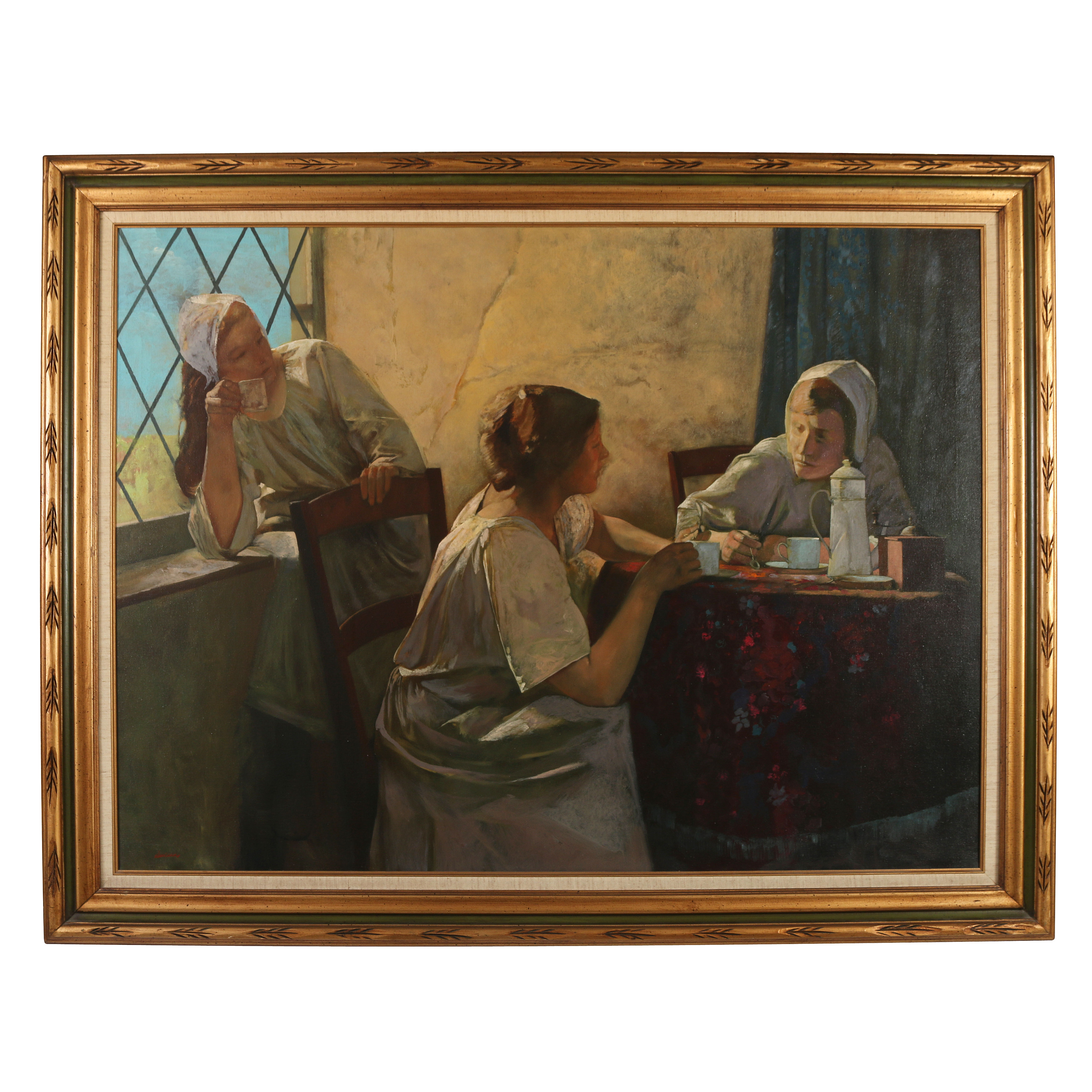 Painting of Three Dutch Women
