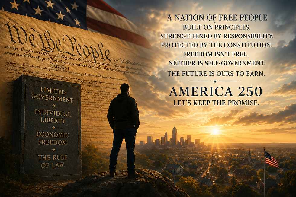Our America: Liberty Still Demands Limited Government