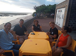 A St Pierre avec Leo Tamaki