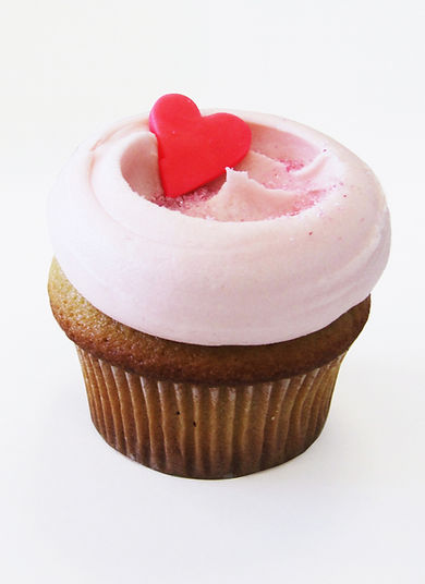 Cupcake met roze glazuur