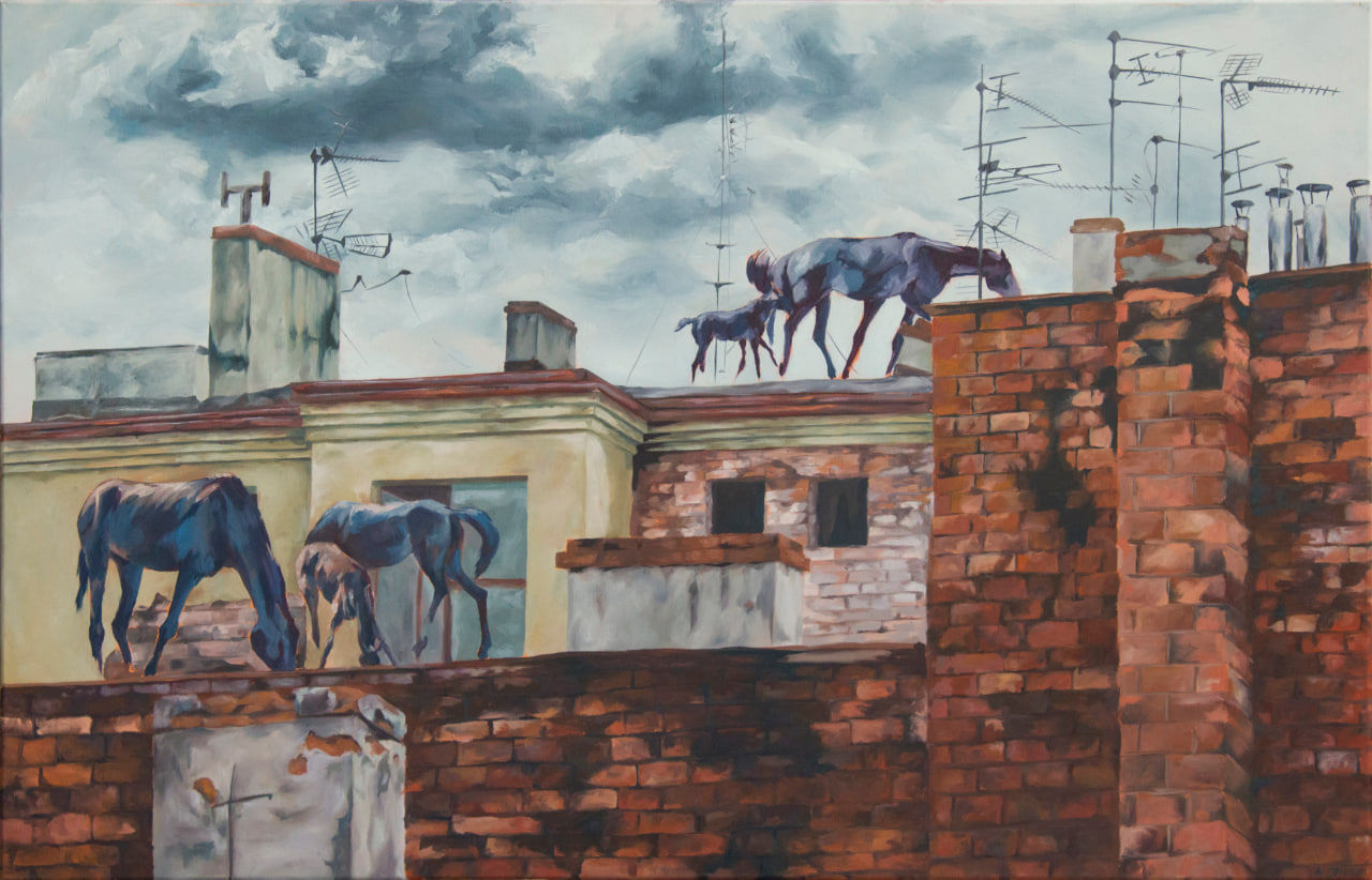 "Untitled" from cycle horses 3/2023