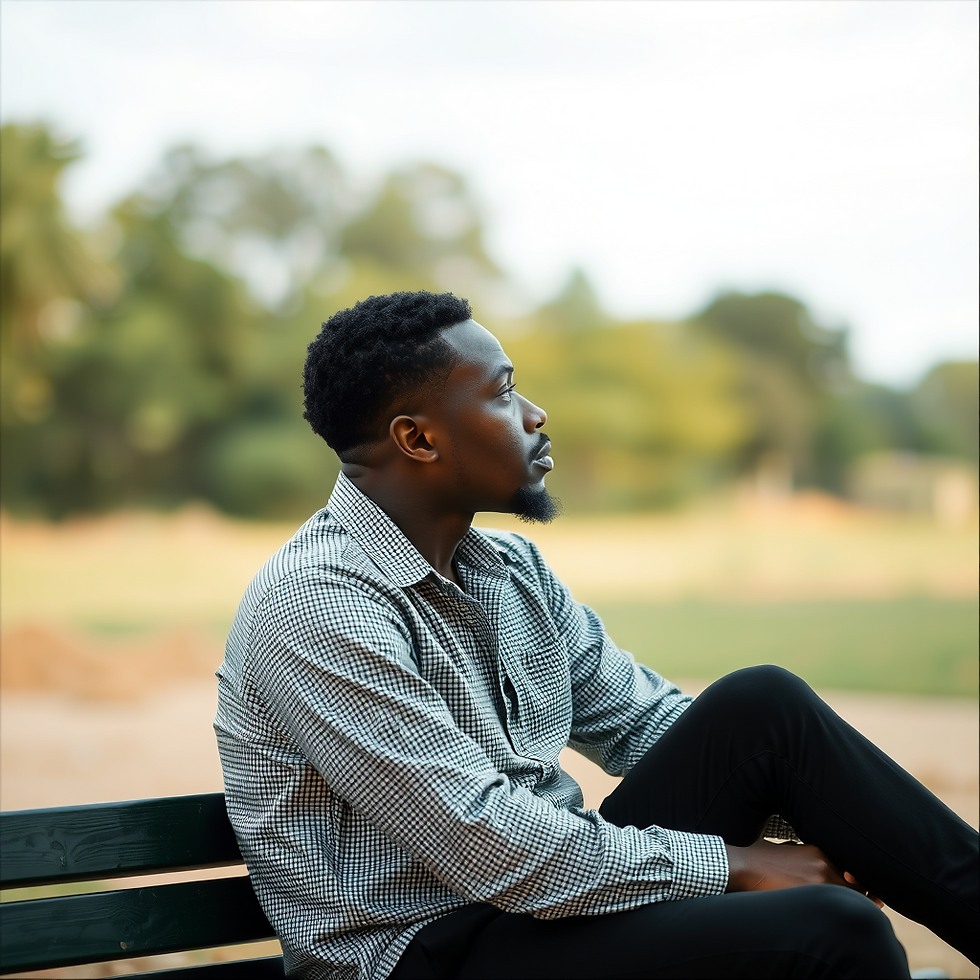 A person sitting alone looking contemplative, emphasizing the need for solitude to assess relationships.