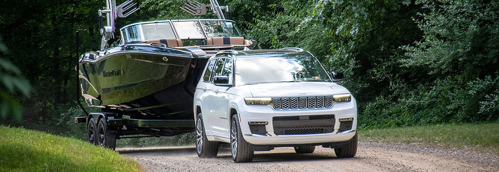 2025 Jeep Grand Cherokee L Towing boat