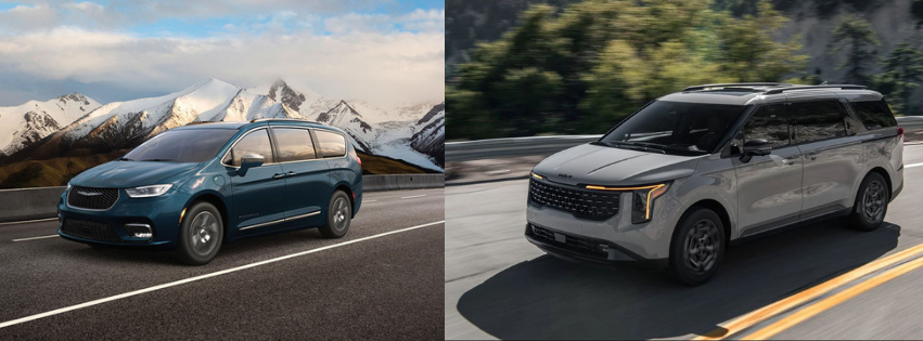 Chrysler Pacifica Hybrid vs Kia Carnival Hybrid