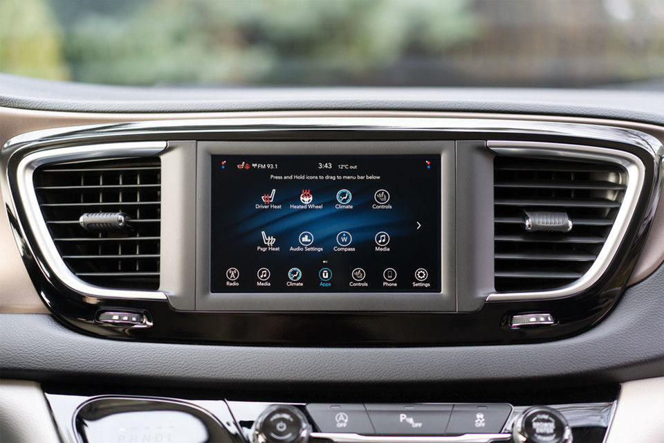 apps and options chrysler grand caravan
