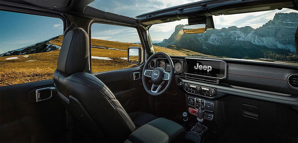 Jeep Wrangler 2025 Interior