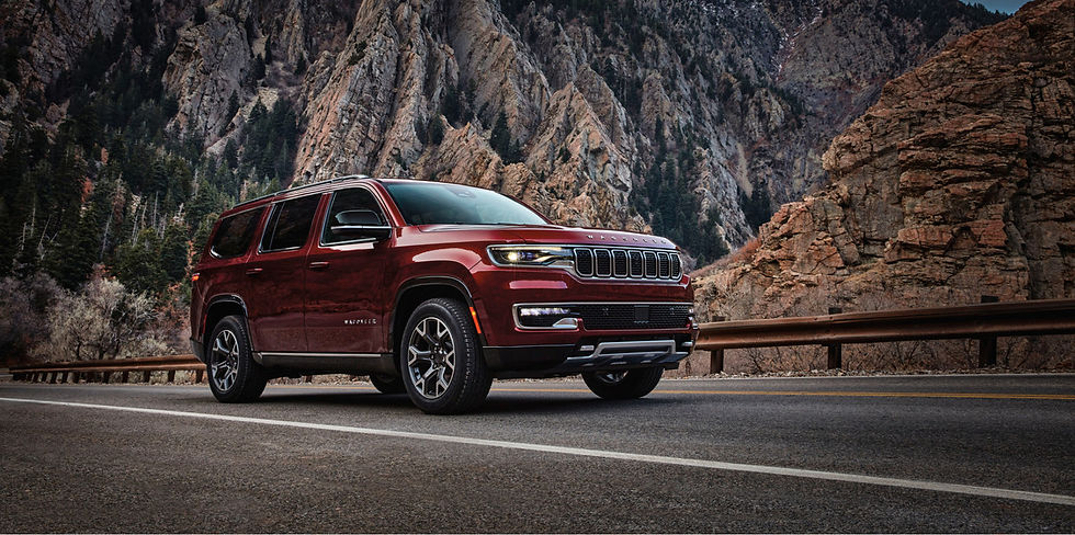 Wagoneer Red Exterior