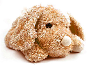 Brown Plush Toy Dog
