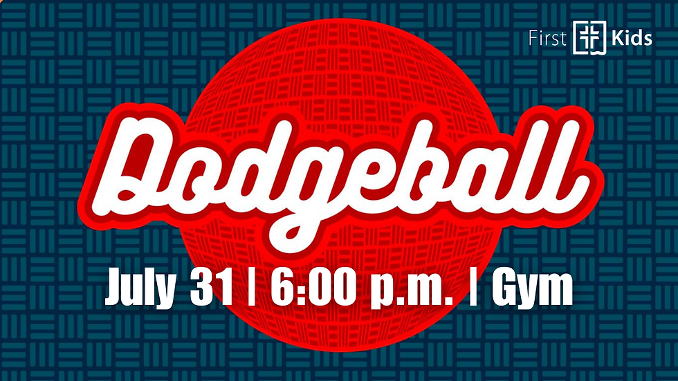 First Kids Dodgeball