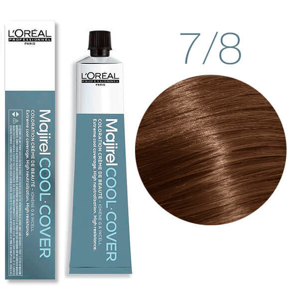 Thumbnail: L'Oreal Majirel 7.8 - 50 ml - Medium Blond Moka