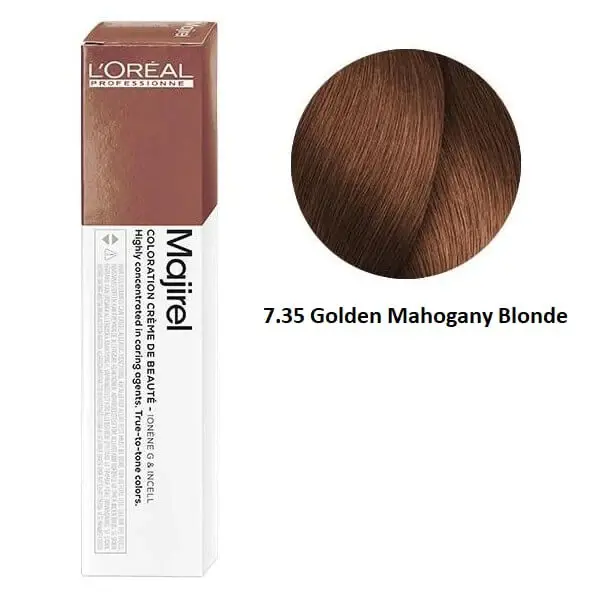 Thumbnail: L'Oreal Majirel 7.35 - 50 ml - Golden Mahogany Blonde