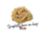 Spaghetti kaas en hesp