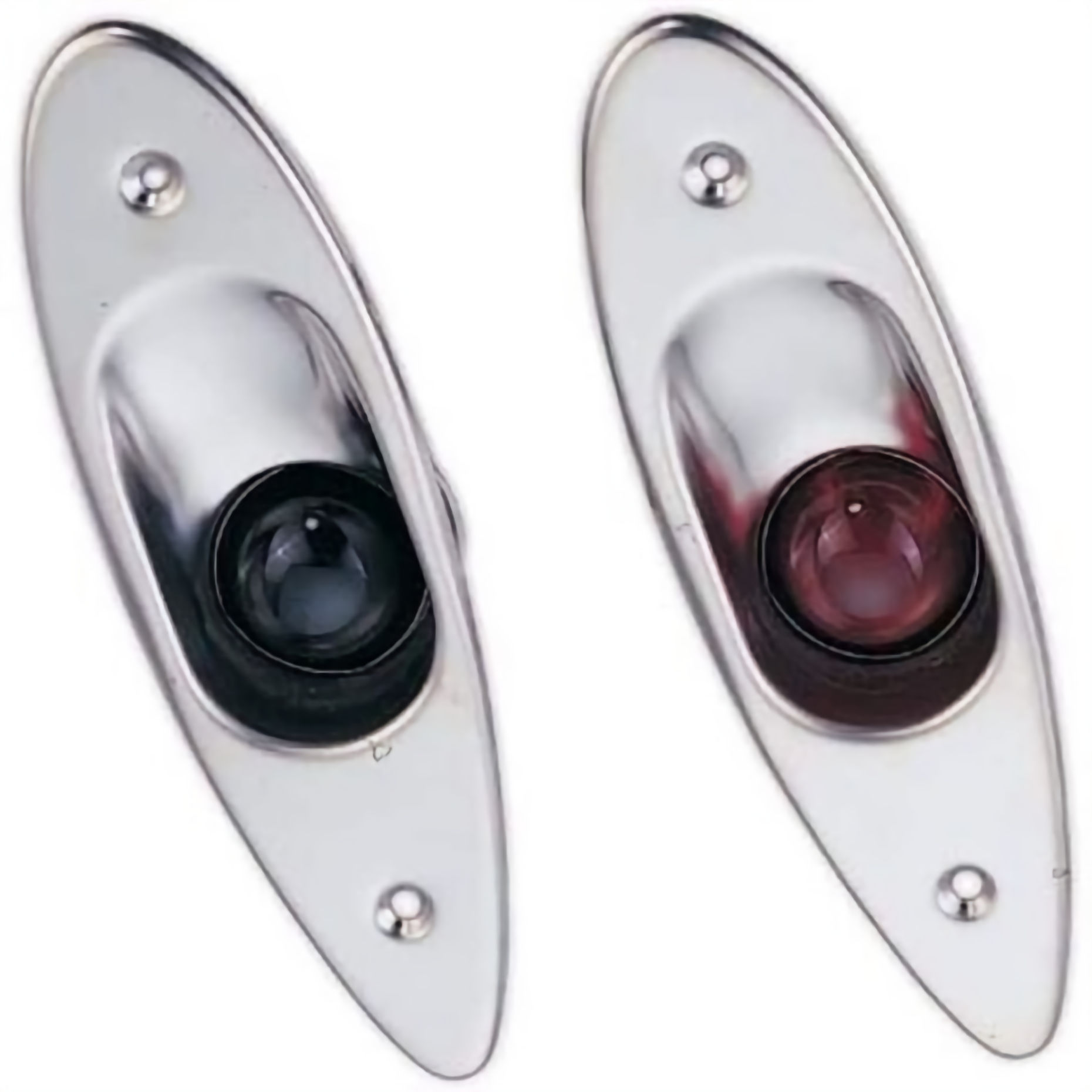 PACTRADE STAINLESS STEEL SIDE FLUSH LIGHT – PAIR