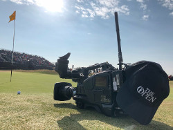 The Open 2018 wireless camera broadcast