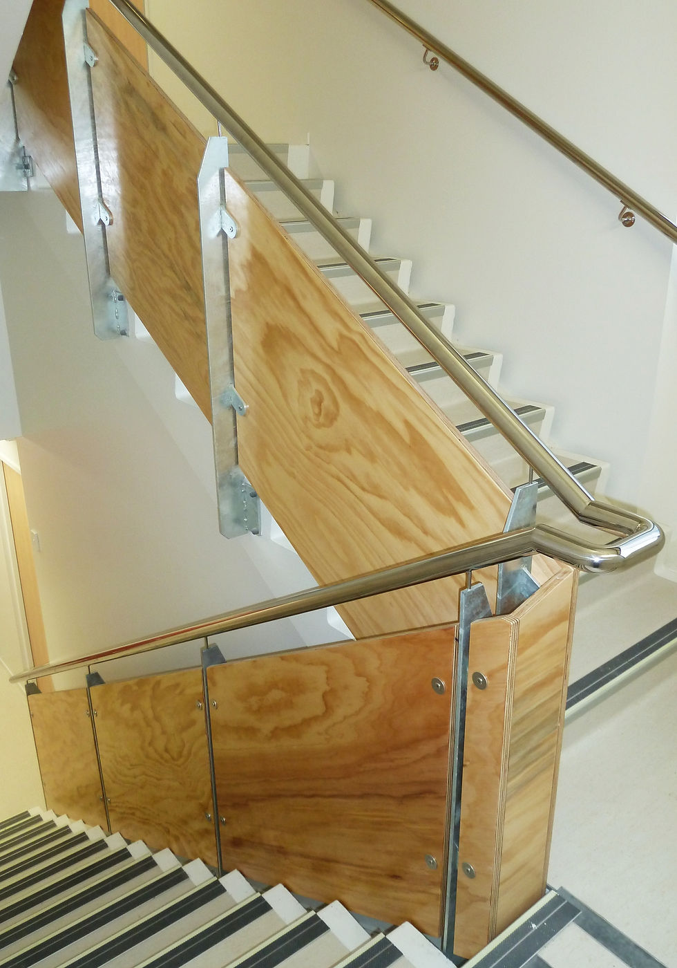 Stainless Steel and Ply Balustrade