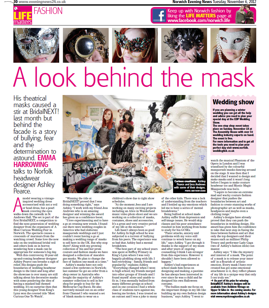 EDP Fashion Artical, Nov 2012