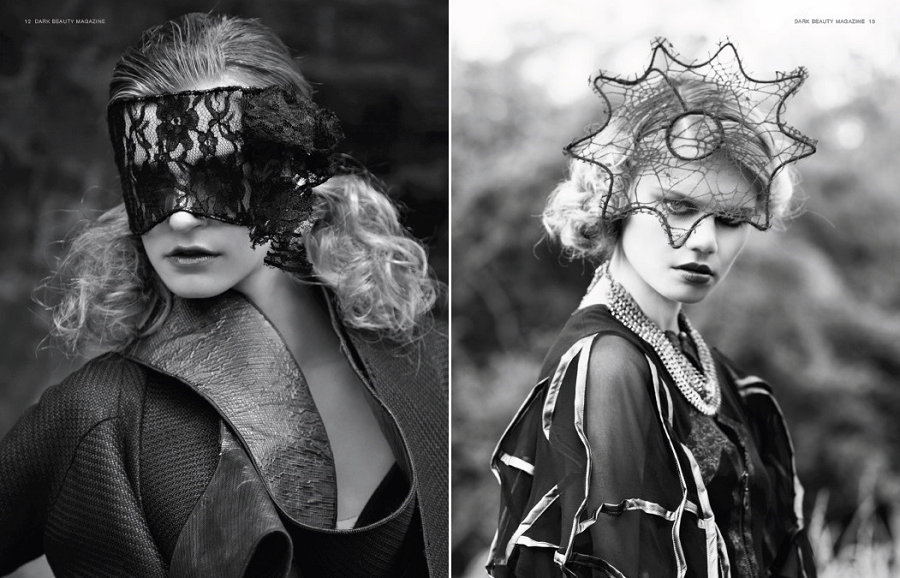 Dark Beauty Editorial, Dec 2013