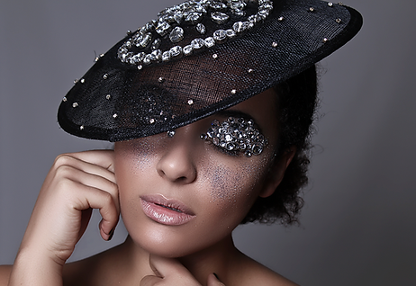 mystic magic, high fashion, edgy fashion, fashion make-up, diamonds, hunger games, couture, headpiece, designer,