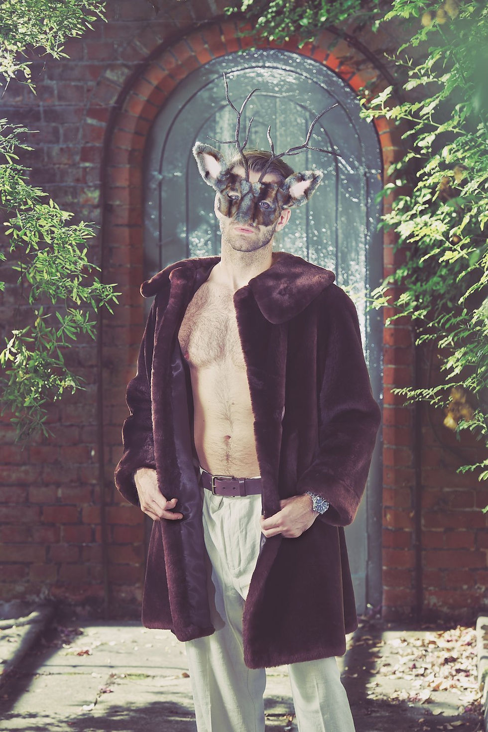 Thumbnail: HERITAGE STAG - Fur Animal Mask