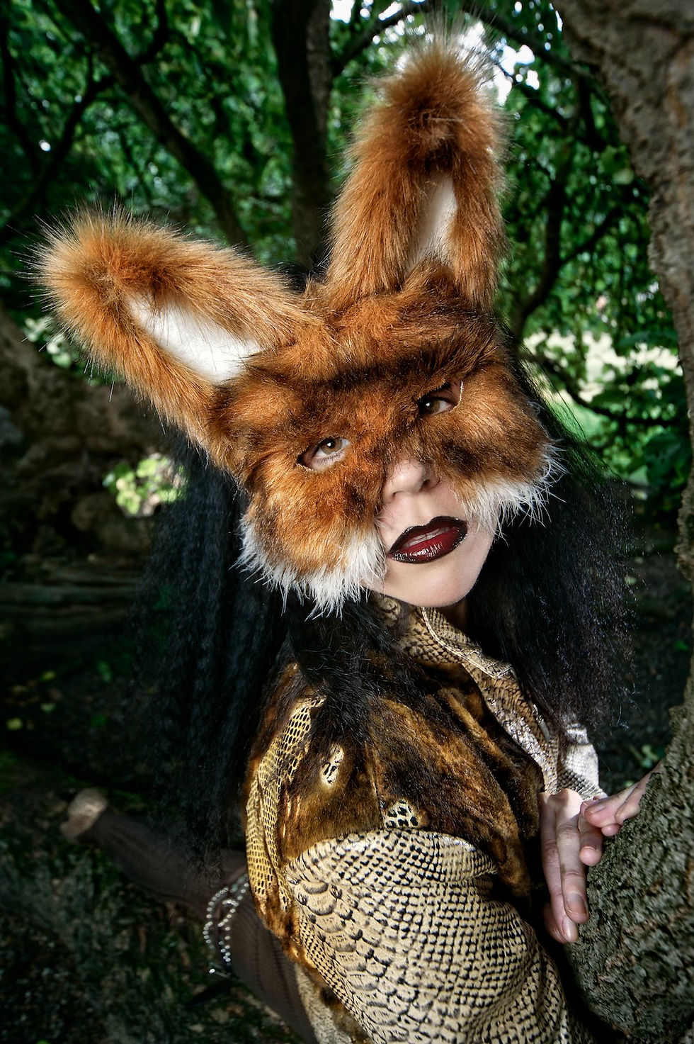 Thumbnail: HERITAGE FOX - Fur Animal Mask