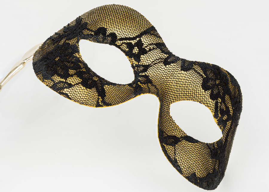 Thumbnail: Lace Metallic Stick Mask