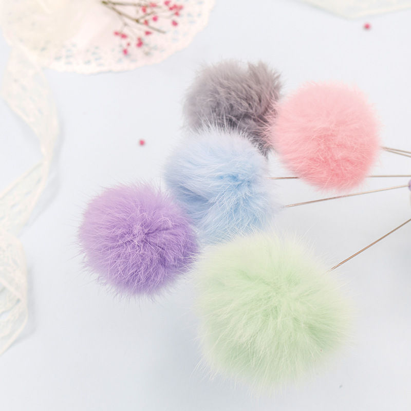 Thumbnail: Colorful Pom Pom Cat Teaser Wand with Bell Toy