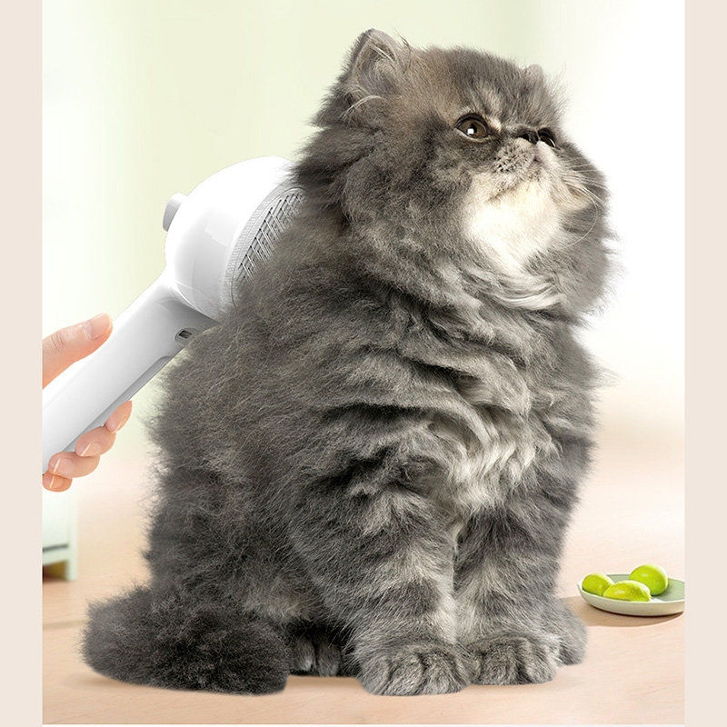 Thumbnail: Pet Comb Self Cleaning Pets Hair Remover Brush For Dogs Grooming Tools Dematting