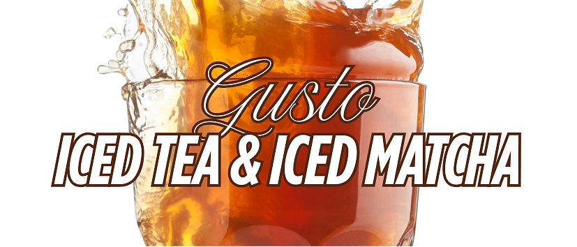 ICE TEA & ICE MATCHA