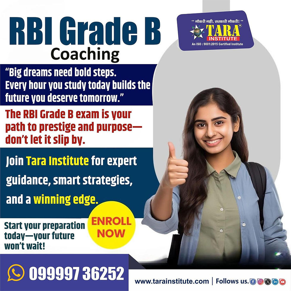 RBI Grade B Coaching in Delhi – Join the Best Institute