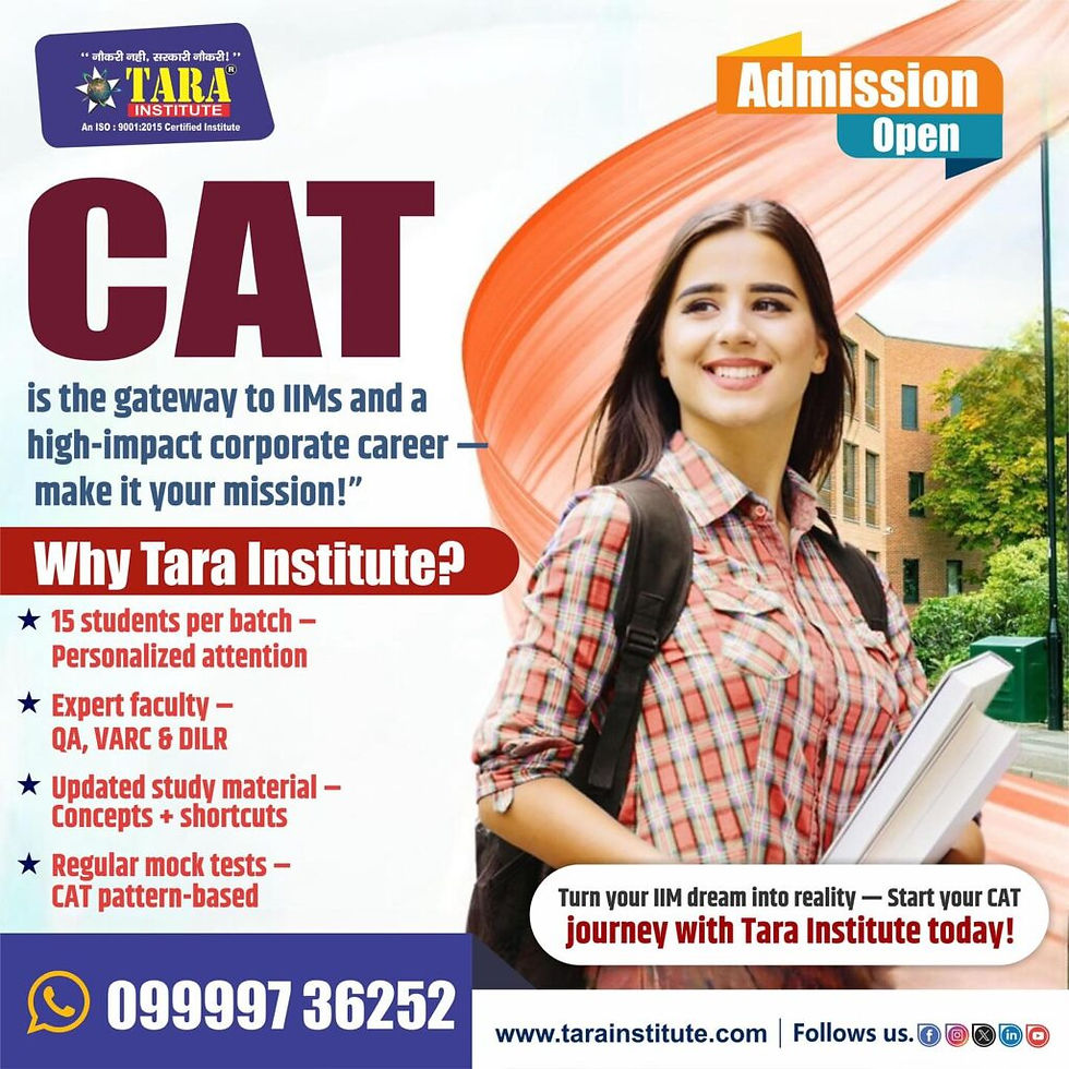 Expert CAT Coaching in Delhi with Doubt Sessions