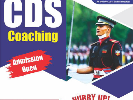 CDS Coaching in Delhi for Army, Navy & Air Force